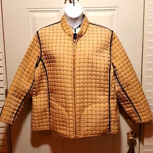Reversible Quilted Jacket with Pockets